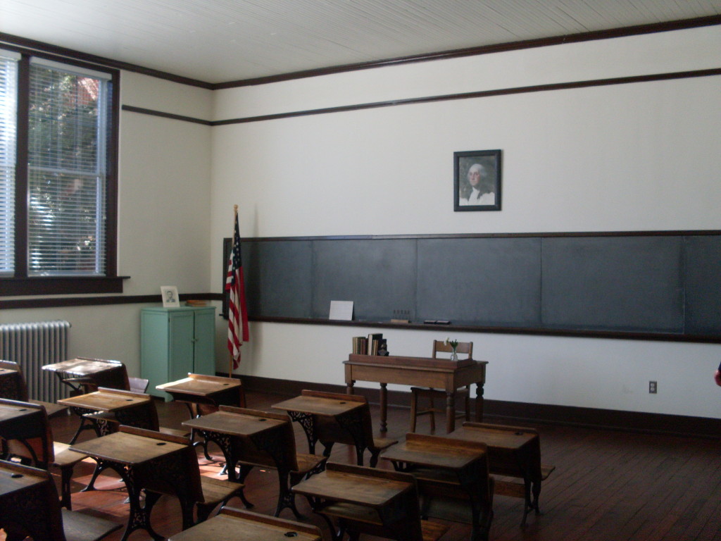 President Carter's childhood classroom