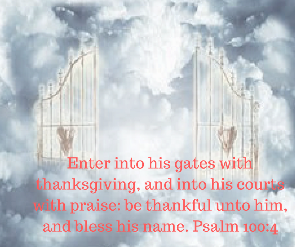 Enter His Gates with Thanksgiving
